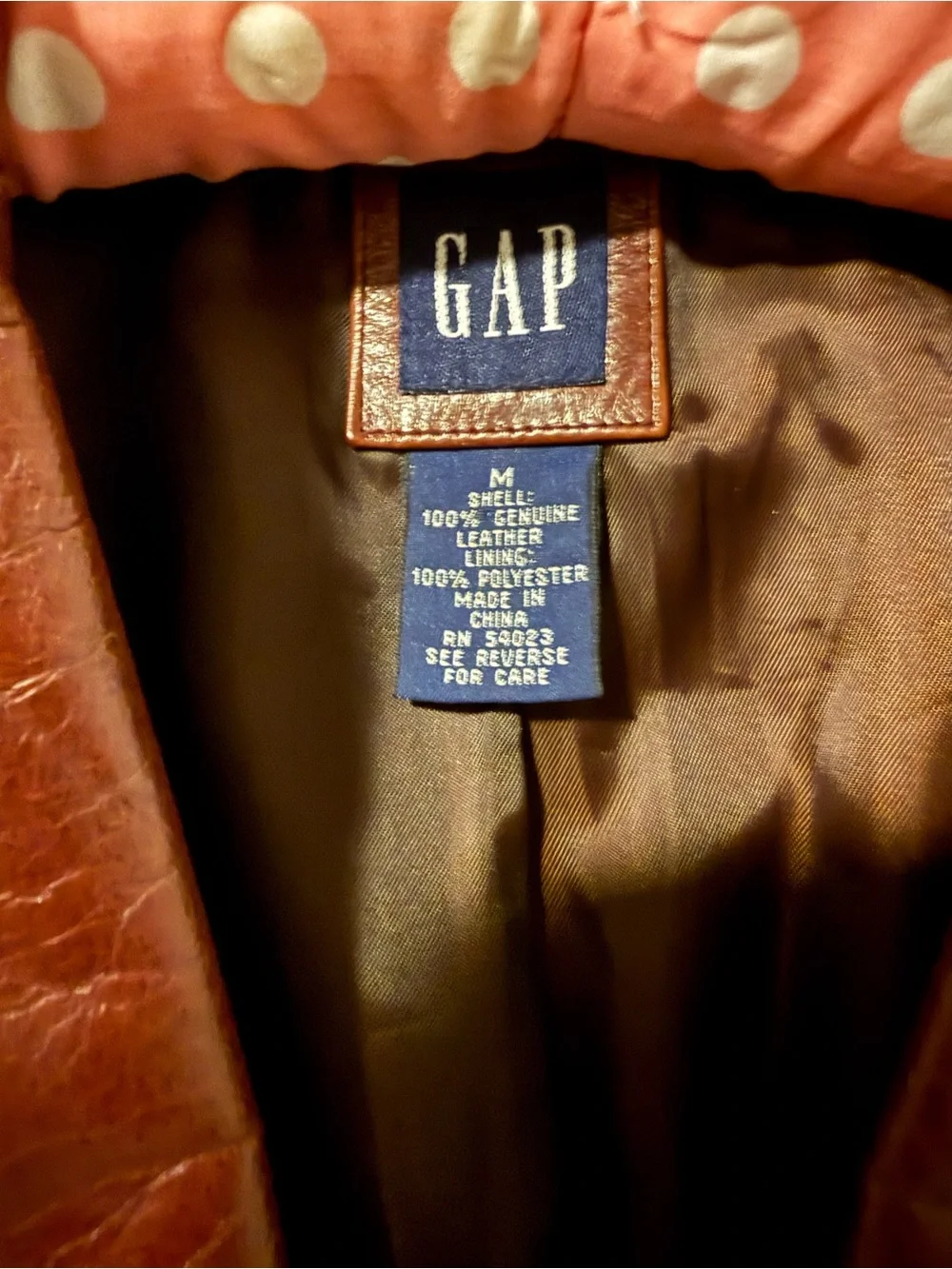 GAP leather sport